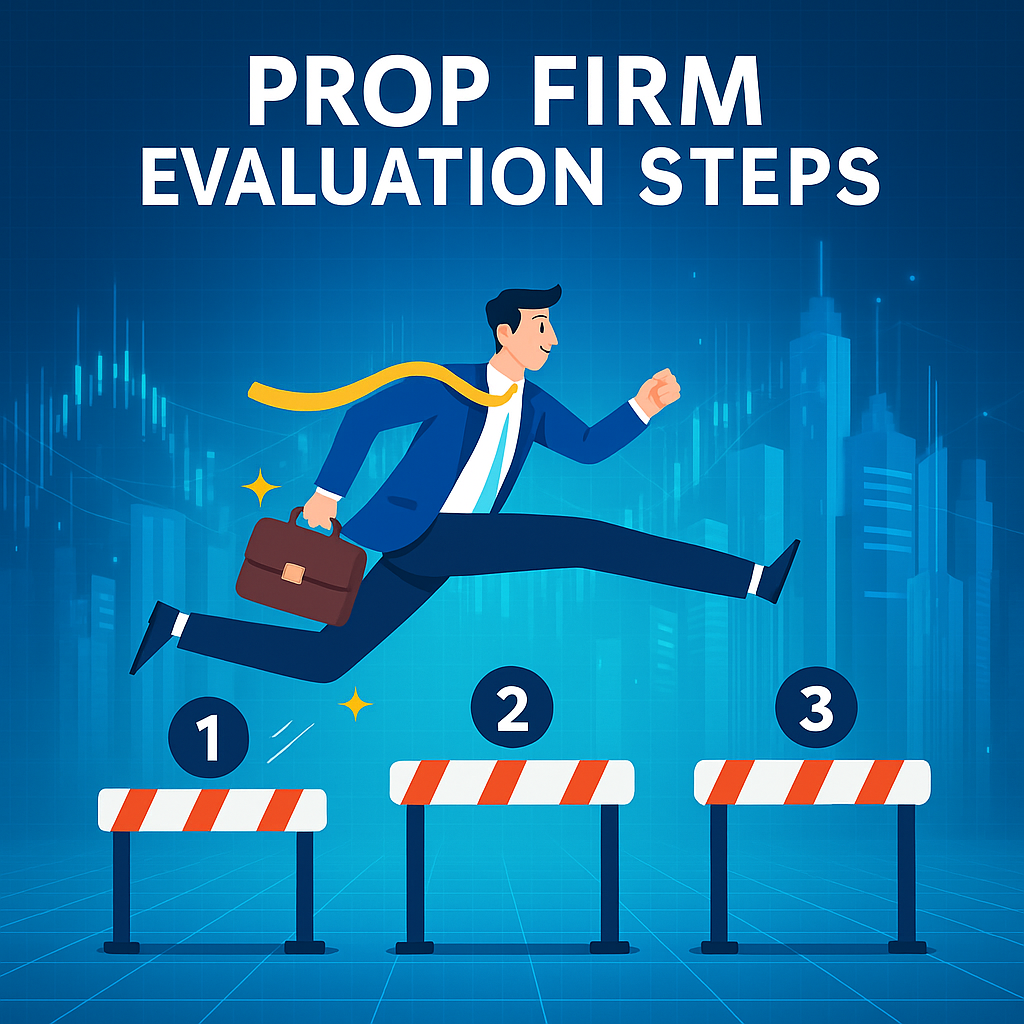 prop firm evaluation steps