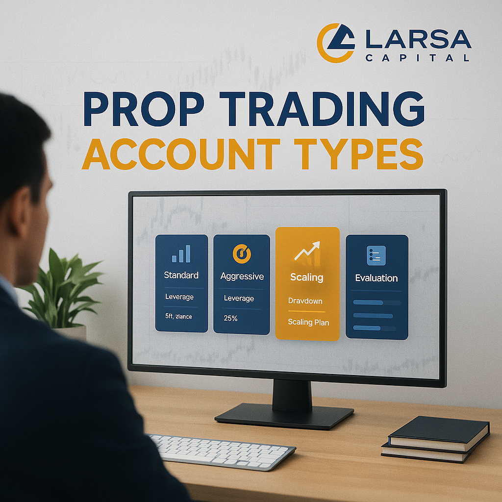 prop trading account types